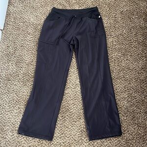 cherokee Infinity Workwear scrub pants, dark grey, size M
